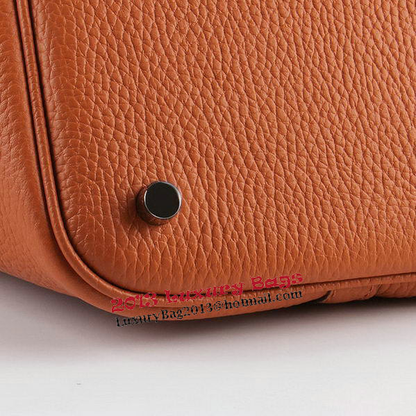Hermes Picotin Lock PM Bags Clemence Leather H8615 Orange