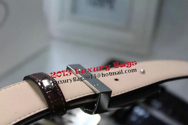 Prada 35mm Belt Croco Leather PB1128B Prada 35mm Belt Croco Leather PB1128B