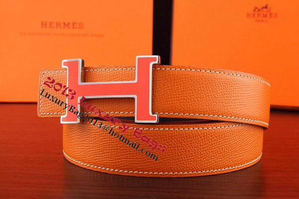 Hermes Belt H3044S Orange Hermes Belt H3044S Orange