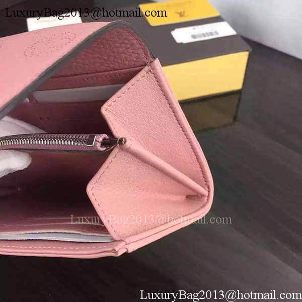 Louis Vuitton Mahina Leather IRIS Wallet M60144 Pink Louis Vuitton Mahina Leather IRIS Wallet M60144 Pink