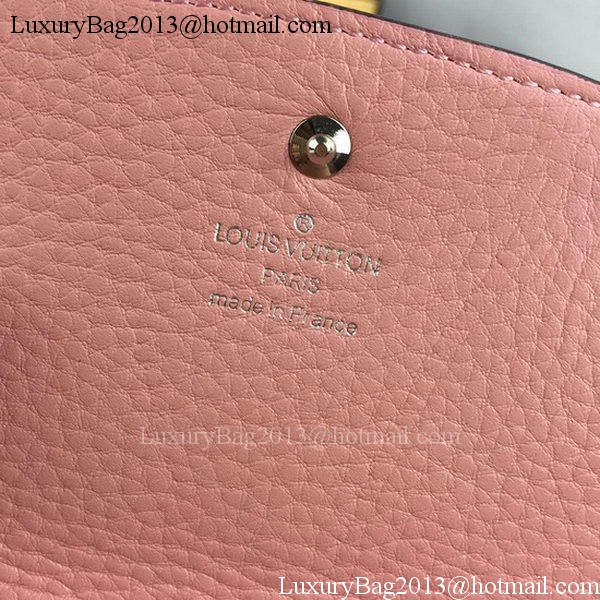 Louis Vuitton Mahina Leather IRIS Wallet M60144 Pink Louis Vuitton Mahina Leather IRIS Wallet M60144 Pink
