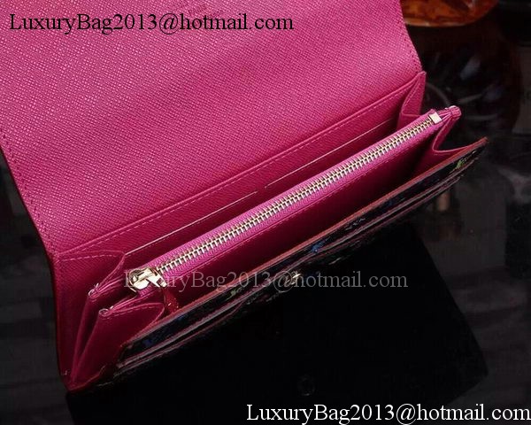 Louis Vuitton Monogram Multicolore Sarah Wallet M93745 Black Louis Vuitton Monogram Multicolore Sarah Wallet M93745 Black