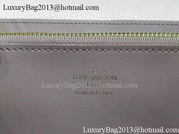 Louis Vuitton Litchi Leather LOUISE WALLET M60766 Light Pink Louis Vuitton Litchi Leather LOUISE WALLET M60766 Light Pink