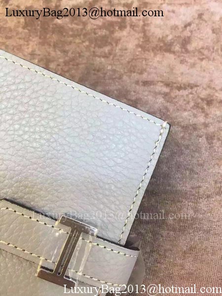 Hermes Bi-Fold Wallet Togo Leather H512 Light Blue Hermes Bi-Fold Wallet Togo Leather H512 Light Blue