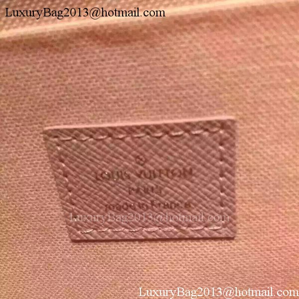 Louis Vuitton Damier Azur Canvas Felicie Chain Wallet N61276 Louis Vuitton Damier Azur Canvas Felicie Chain Wallet N61276