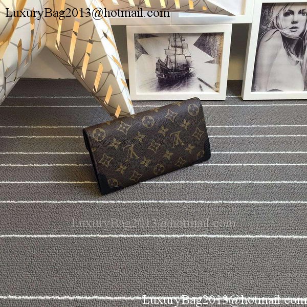 Louis Vuitton Monogram Canvas SARAH WALLET RETIRO M41951 Black Louis Vuitton Monogram Canvas SARAH WALLET RETIRO M41951 Black