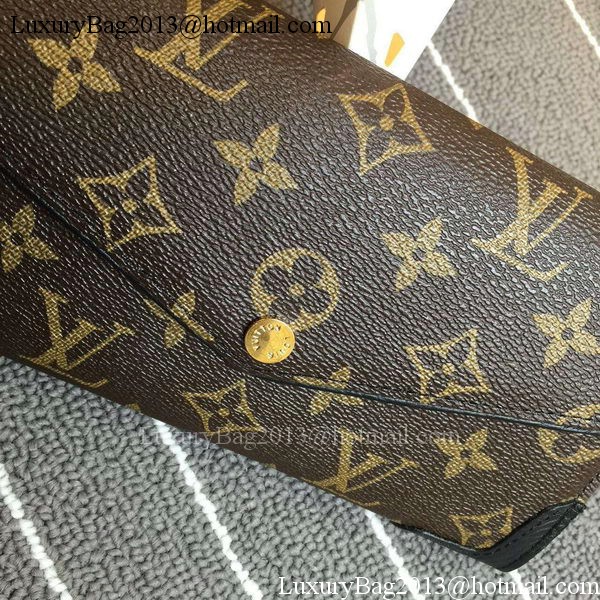 Louis Vuitton Monogram Canvas SARAH WALLET RETIRO M41951 Black Louis Vuitton Monogram Canvas SARAH WALLET RETIRO M41951 Black