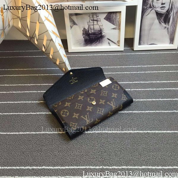 Louis Vuitton Monogram Canvas SARAH WALLET RETIRO M41951 Black Louis Vuitton Monogram Canvas SARAH WALLET RETIRO M41951 Black