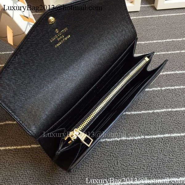 Louis Vuitton Monogram Canvas SARAH WALLET RETIRO M41951 Black Louis Vuitton Monogram Canvas SARAH WALLET RETIRO M41951 Black