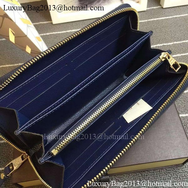 Louis Vuitton Monogram Empreinte Zippy Wallet X60017 Royal Louis Vuitton Monogram Empreinte Zippy Wallet X60017 Royal