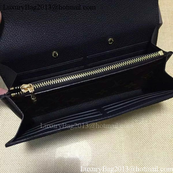 Louis Vuitton Monogram Canvas PALLAS WALLET M58413 Black Louis Vuitton Monogram Canvas PALLAS WALLET M58413 Black