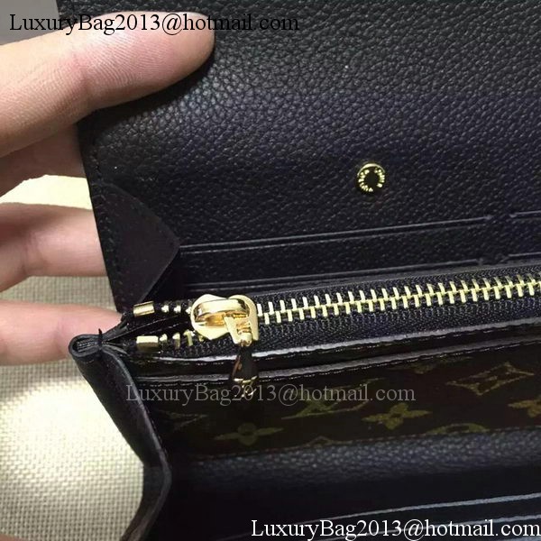 Louis Vuitton Monogram Canvas PALLAS WALLET M58413 Black Louis Vuitton Monogram Canvas PALLAS WALLET M58413 Black