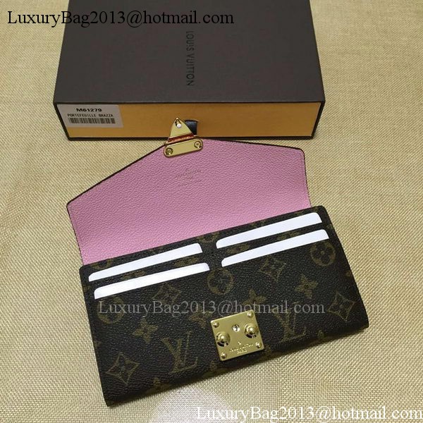 Louis Vuitton Monogram Canvas PALLAS WALLET M58413 Pink Louis Vuitton Monogram Canvas PALLAS WALLET M58413 Pink
