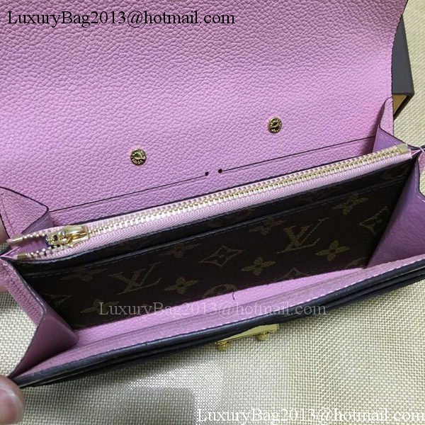 Louis Vuitton Monogram Canvas PALLAS WALLET M58413 Pink Louis Vuitton Monogram Canvas PALLAS WALLET M58413 Pink