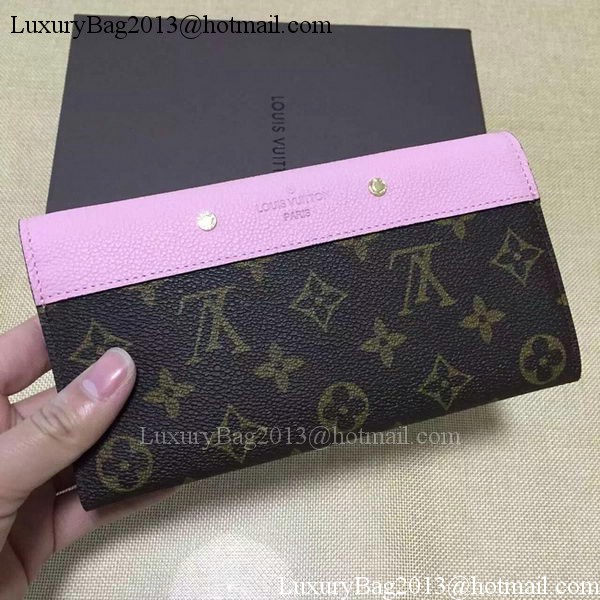 Louis Vuitton Monogram Canvas PALLAS WALLET M58413 Pink Louis Vuitton Monogram Canvas PALLAS WALLET M58413 Pink