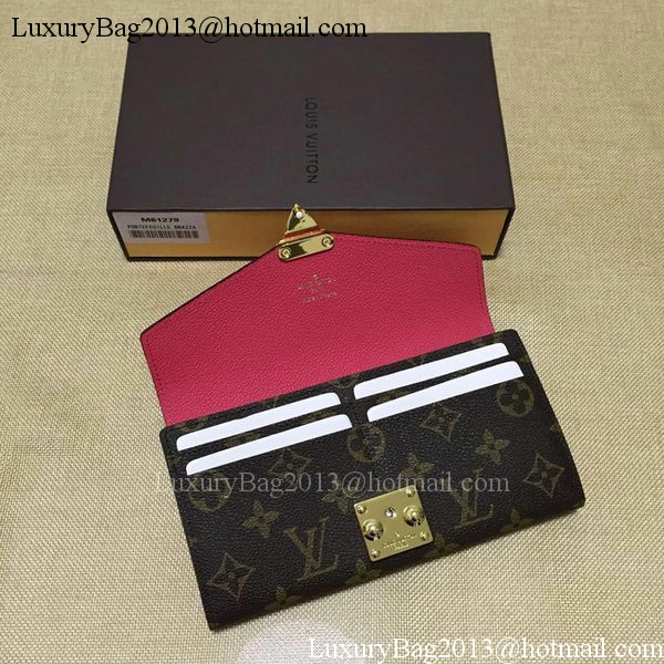 Louis Vuitton Monogram Canvas PALLAS WALLET M58413 Rose Louis Vuitton Monogram Canvas PALLAS WALLET M58413 Rose
