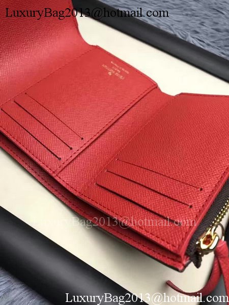 Louis Vuitton Damier Ebene Canvas VICTORINE WALLET N41659 Louis Vuitton Damier Ebene Canvas VICTORINE WALLET N41659