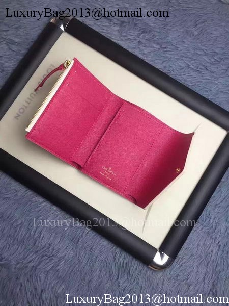 Louis Vuitton Damier Azur Canvas VICTORINE WALLET N58114 Red Louis Vuitton Damier Azur Canvas VICTORINE WALLET N58114 Red