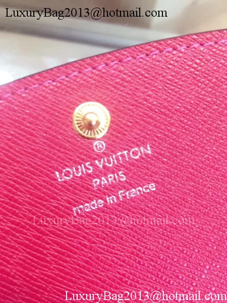 Louis Vuitton Monogram Canvas Emilie Wallet M60136 Rose Louis Vuitton Monogram Canvas Emilie Wallet M60136 Rose