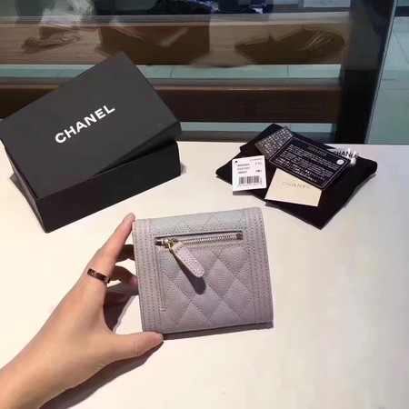 Boy Chanel Matelasse Bi-Fold Wallet Cannage Pattern CHA5261 Grey Boy Chanel Matelasse Bi-Fold Wallet Cannage Pattern CHA5261 Grey