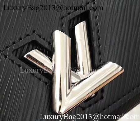 Louis Vuitton Epi Leather TWIST COMPACT WALLET M64414 Black Louis Vuitton Epi Leather TWIST COMPACT WALLET M64414 Black