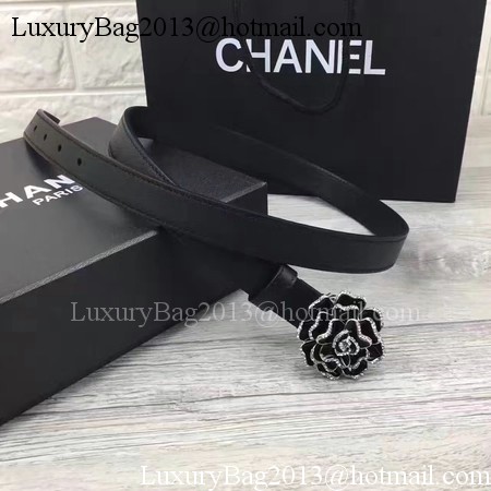 Chanel 20mm Leather Belt CH0801 Black Chanel 20mm Leather Belt CH0801 Black