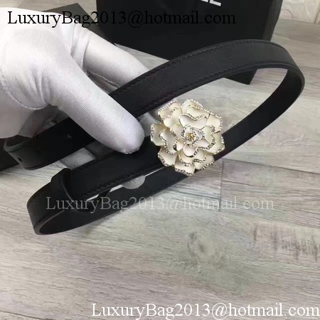 Chanel 20mm Leather Belt CH0801 White Chanel 20mm Leather Belt CH0801 White