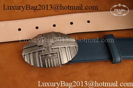 Prada Leather Belt PD0802 Royal Prada Leather Belt PD0802 Royal