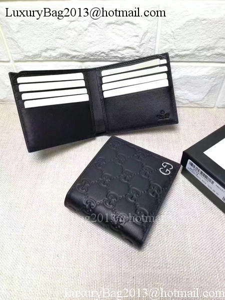 Gucci Guccissima Leather Wallet 473922 Black Gucci Guccissima Leather Wallet 473922 Black