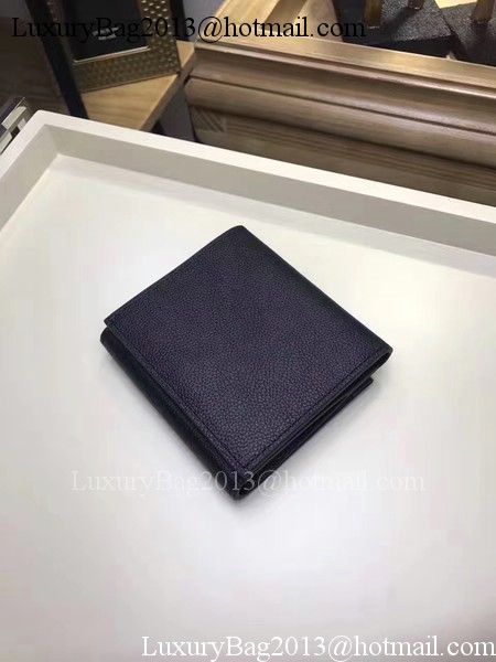 Louis Vuitton Calf Leather LOCKME II COMPACT WALLET M64309 Black Louis Vuitton Calf Leather LOCKME II COMPACT WALLET M64309 Black