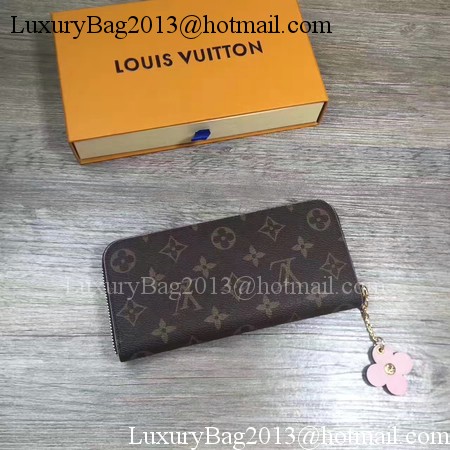 Louis Vuitton Monogram Canvas CLEMENCE WALLET M64201 Red Louis Vuitton Monogram Canvas CLEMENCE WALLET M64201 Red
