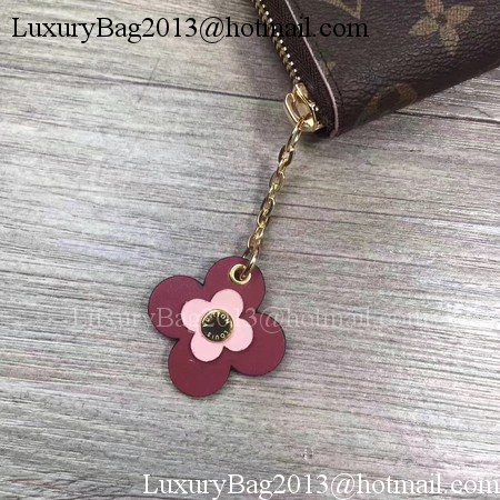 Louis Vuitton Monogram Canvas CLEMENCE WALLET M64201 Red Louis Vuitton Monogram Canvas CLEMENCE WALLET M64201 Red