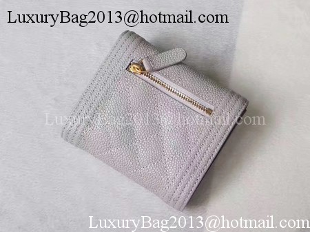 Chanel Matelasse Bi-Fold Wallet Grey Cannage Patterns A48980 Gold Chanel Matelasse Bi-Fold Wallet Grey Cannage Patterns A48980 Gold