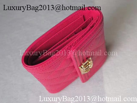 Chanel Matelasse Bi-Fold Wallet Rose Cannage Patterns A48980 Gold Chanel Matelasse Bi-Fold Wallet Rose Cannage Patterns A48980 Gold
