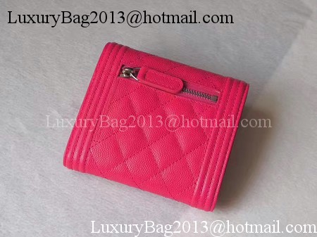 Chanel Matelasse Bi-Fold Wallet Rose Cannage Patterns A48980 Silver Chanel Matelasse Bi-Fold Wallet Rose Cannage Patterns A48980 Silver
