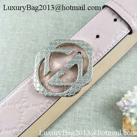 Gucci 38mm Leather Belt GG57098 Pink Gucci 38mm Leather Belt GG57098 Pink