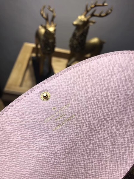 Louis Vuitton Monogram Canvas EMILIE WALLET M61289 Pink Louis Vuitton Monogram Canvas EMILIE WALLET M61289 Pink