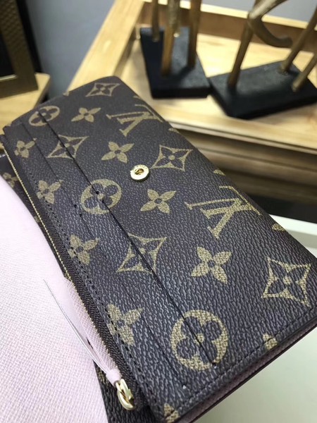 Louis Vuitton Monogram Canvas EMILIE WALLET M61289 Pink Louis Vuitton Monogram Canvas EMILIE WALLET M61289 Pink