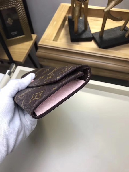 Louis Vuitton Monogram Canvas EMILIE WALLET M61289 Pink Louis Vuitton Monogram Canvas EMILIE WALLET M61289 Pink