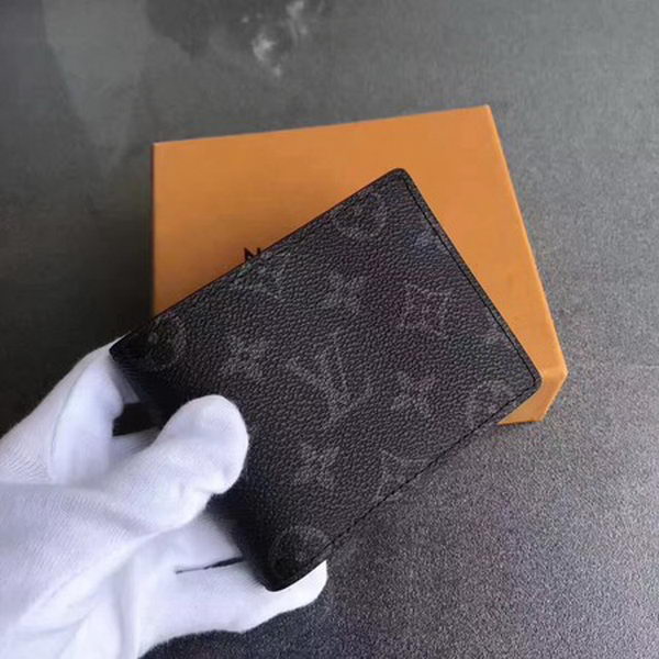 Louis Vuitton Monogram Eclipse Canvas MULTIPLE WALLET M61695 Louis Vuitton Monogram Eclipse Canvas MULTIPLE WALLET M61695