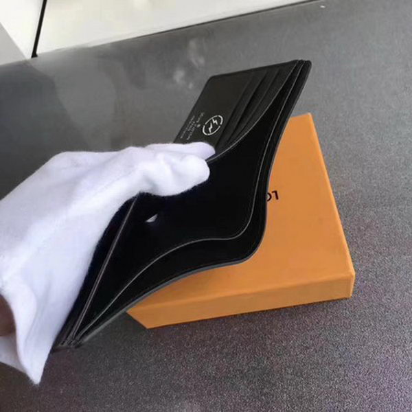 Louis Vuitton Monogram Eclipse Canvas MULTIPLE WALLET M61695 Louis Vuitton Monogram Eclipse Canvas MULTIPLE WALLET M61695