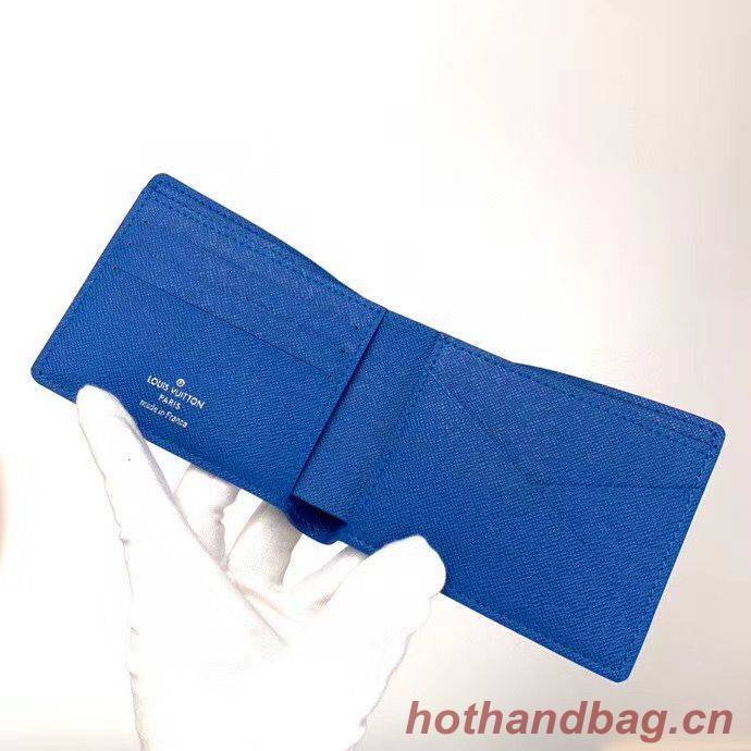 Louis Vuitton Multiple Wallet M60895 Blue Louis Vuitton Multiple Wallet M60895 Blue