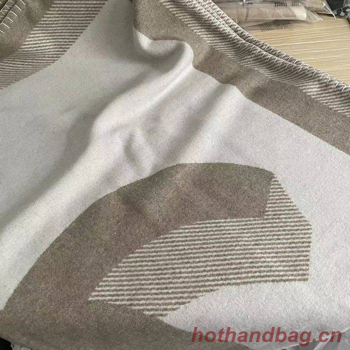 CHANEL Merino Wool Cashmere CC Throw Blanket CHB00006 CHANEL Merino Wool Cashmere CC Throw Blanket CHB00006