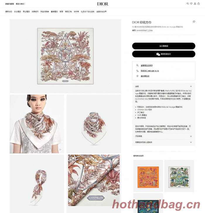 Dior Scarf DIC00174 Dior Scarf DIC00174