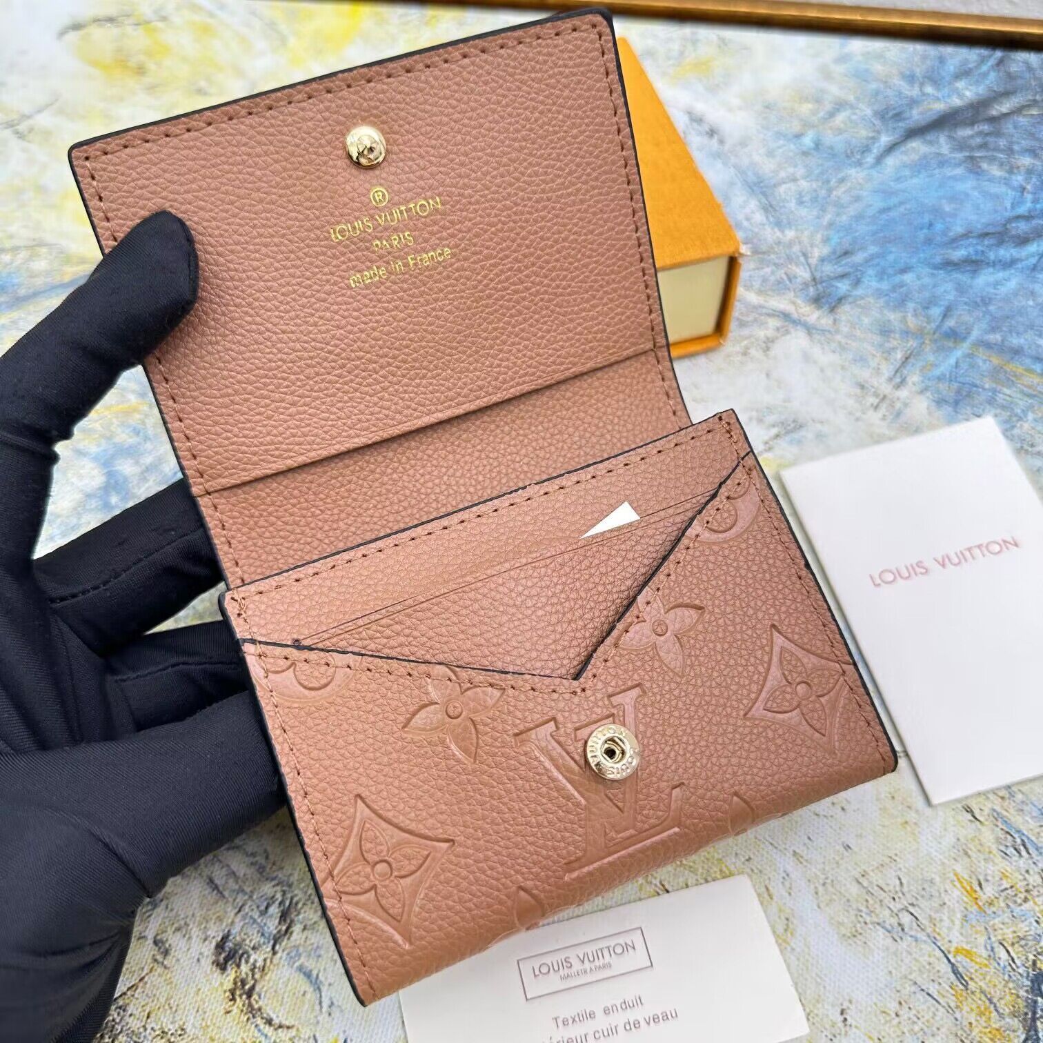 Louis Vuitton Business Card Holder M58456 Khaki Louis Vuitton Business Card Holder M58456 Khaki