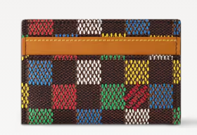 Louis Vuitton Double Card Holder N00189 Multicolor Louis Vuitton Double Card Holder N00189 Multicolor