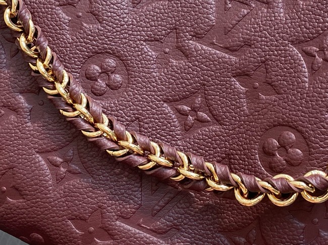 Louis Vuitton NEW Boulogne PM M25827 Grenat