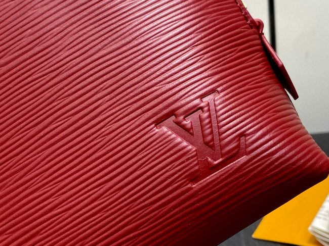 Louis Vuitton NEW Cosmetic Pouch PM M15201 burgundy