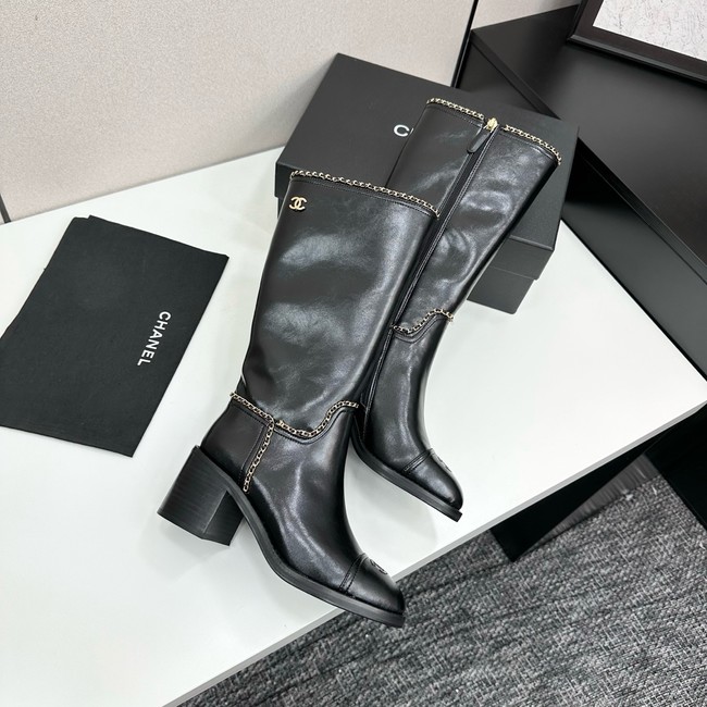 Chanel high boots Calfskin 45082-1