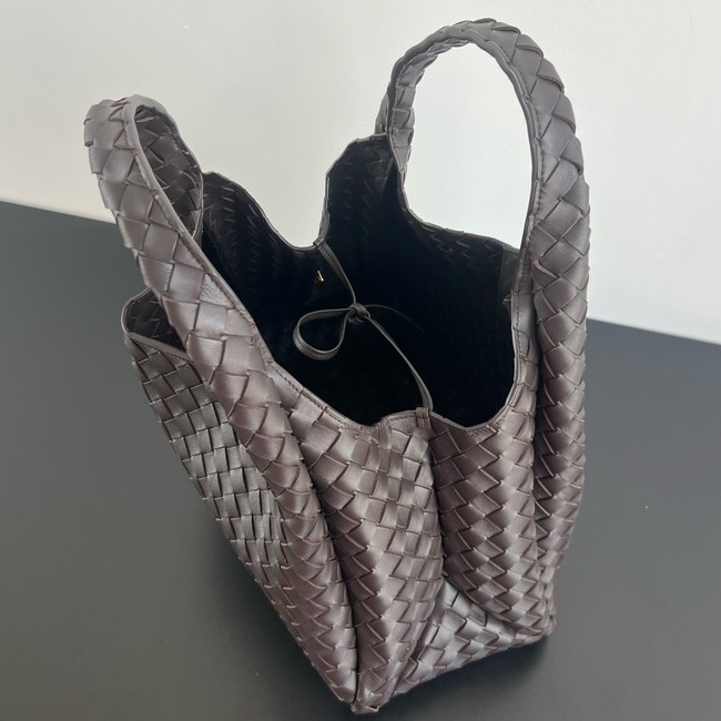 Bottega Veneta Large Campana Dark barolo 844250 Fondant